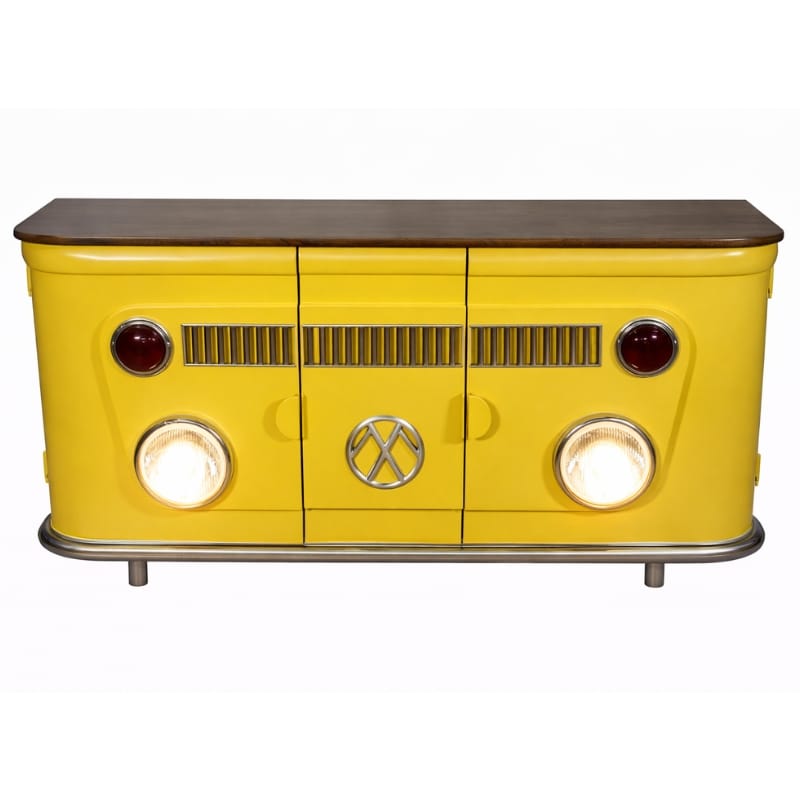 Sideboard VW Camper Style Sideboard Cabinet – Retro Bar Storage Unit