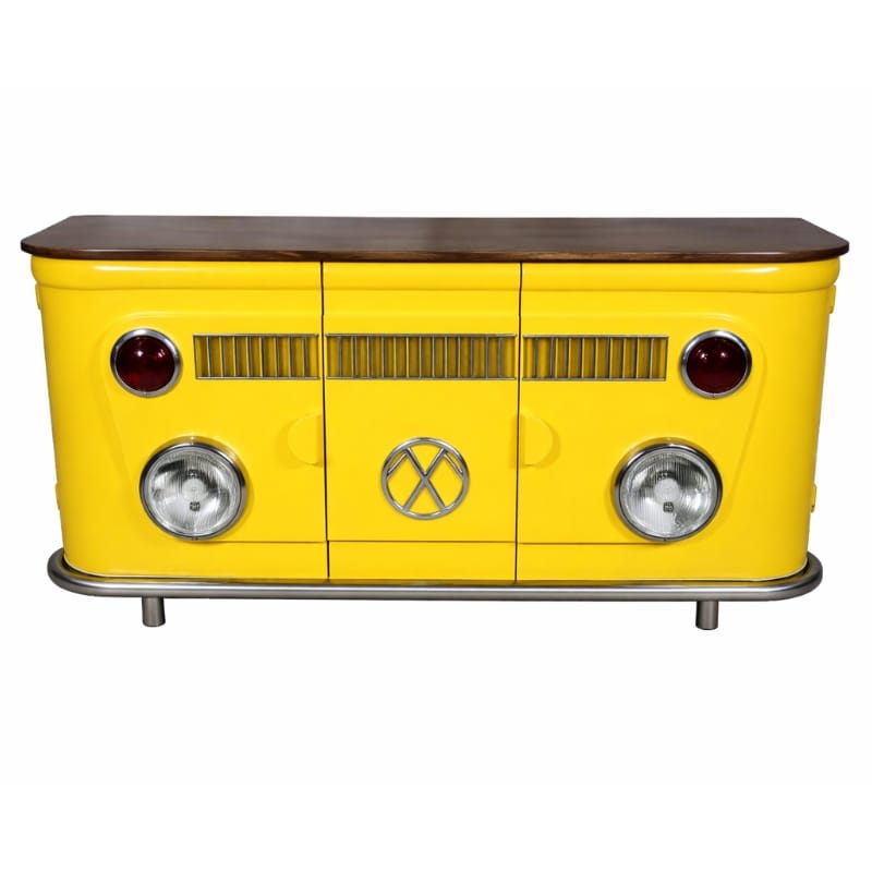 Sideboard VW Camper Style Sideboard Cabinet – Retro Bar Storage Unit