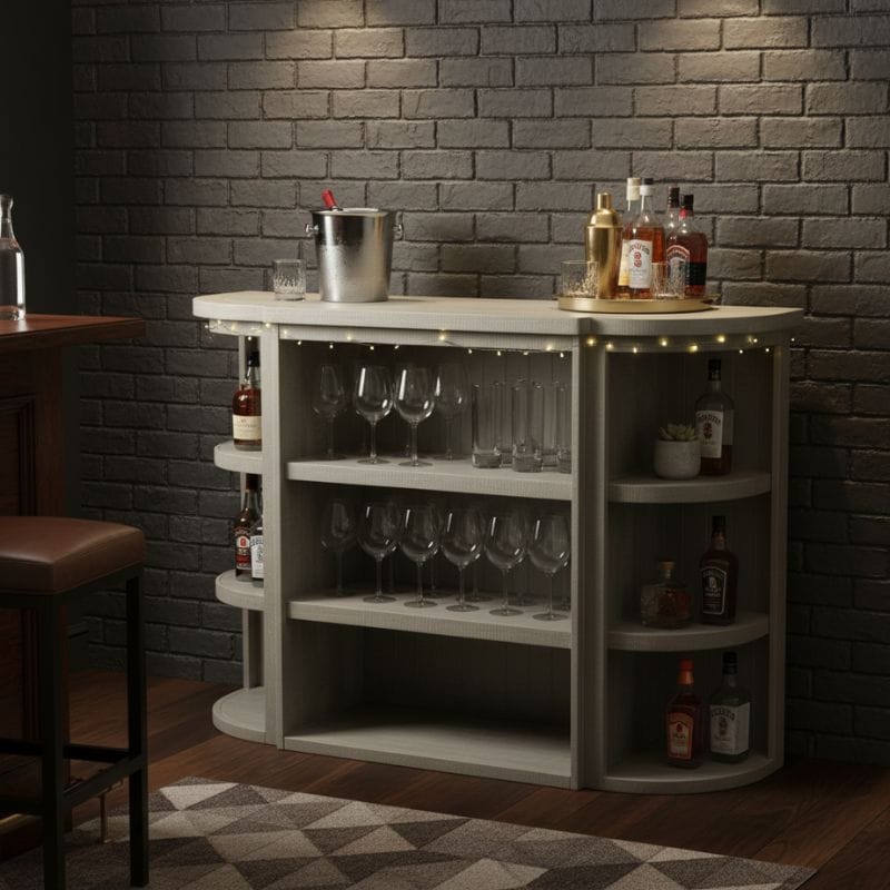 Sideboards Saltaire Collection 3-Shelf Unit