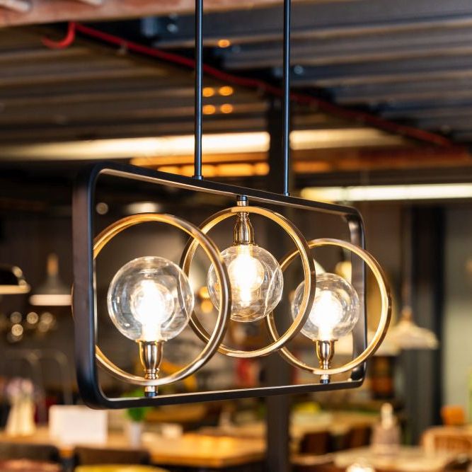 Sirius 3 Bulb Pendant Light - Bronze