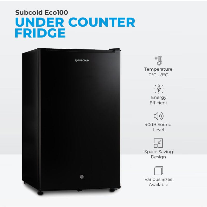 Small Fridge Subcold Eco100 LED Under Counter Fridge