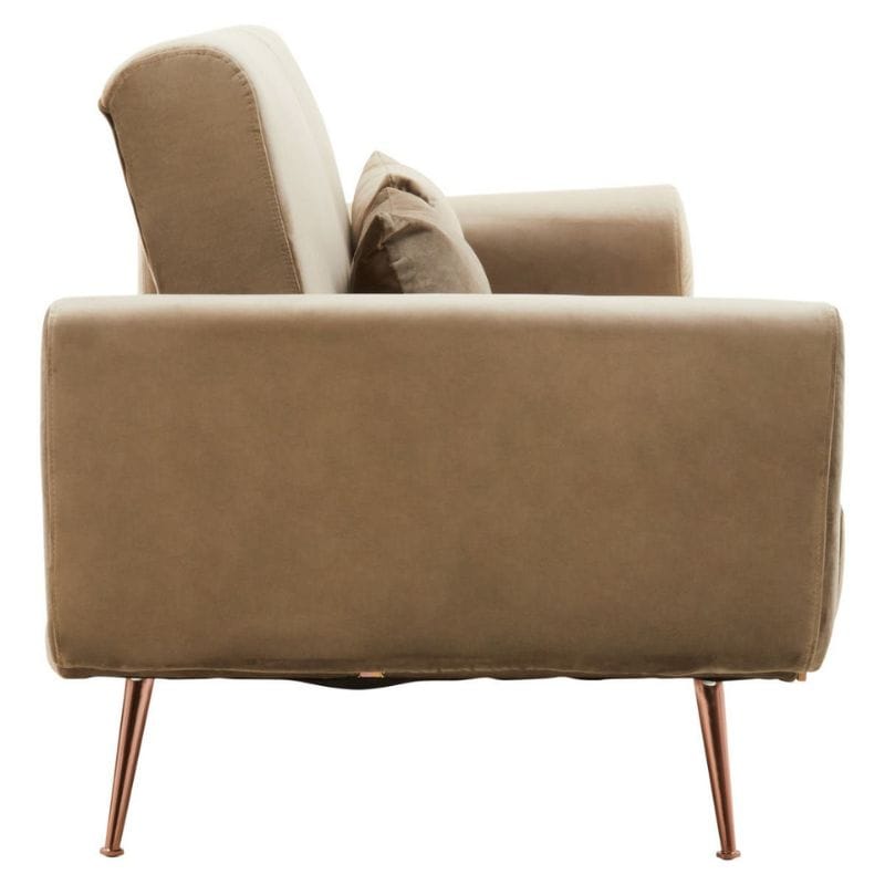 Sofa Hatton Mink Velvet Sofa Bed