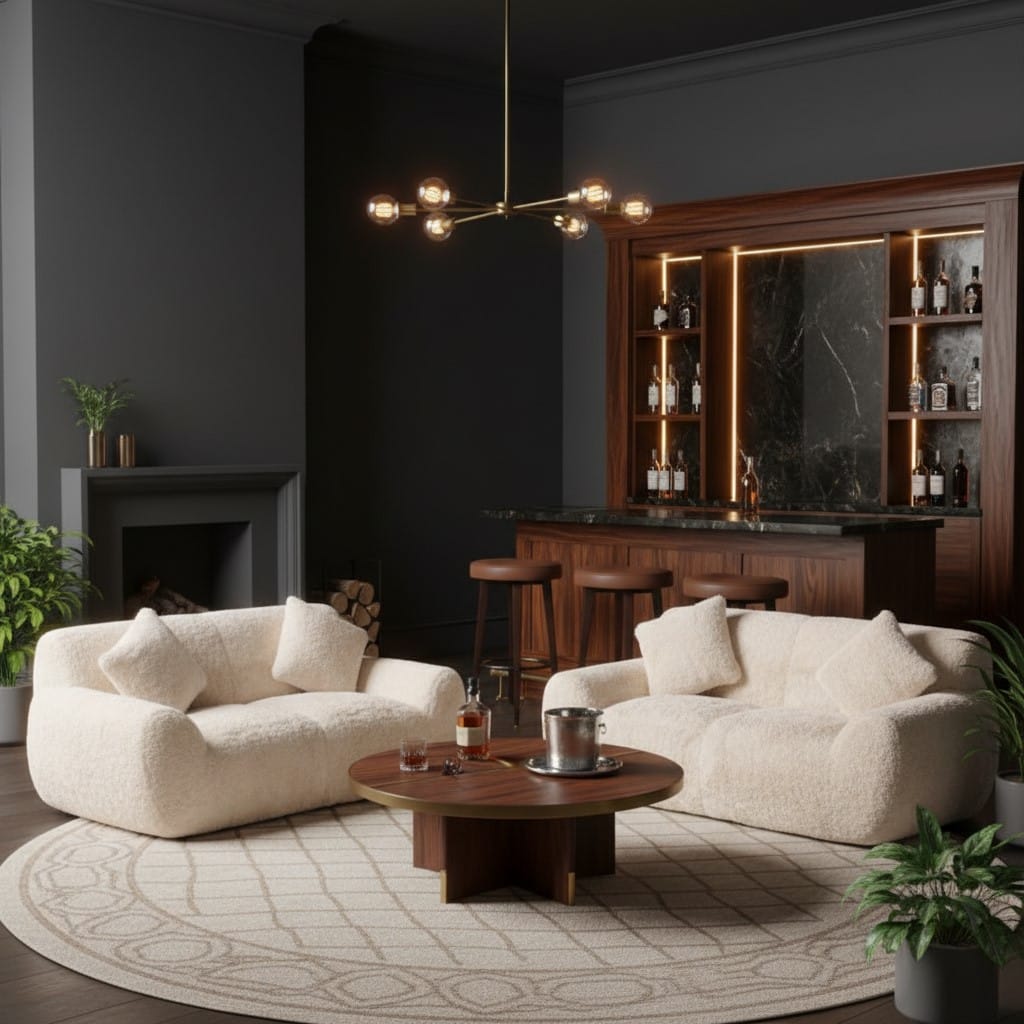 Sofa Helsinki Faux Fur Range