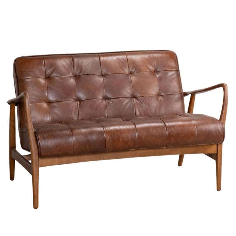 Sofa Sofa / Brown Mercer Leather Sofa Range
