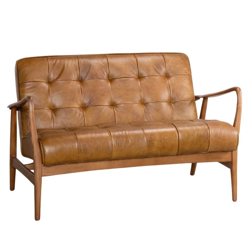 Sofa Sofa / Light Tan Mercer Leather Sofa Range