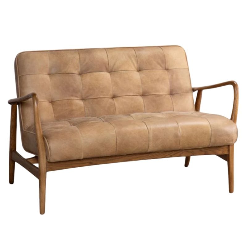 Sofa Sofa / Tan Mercer Leather Sofa Range