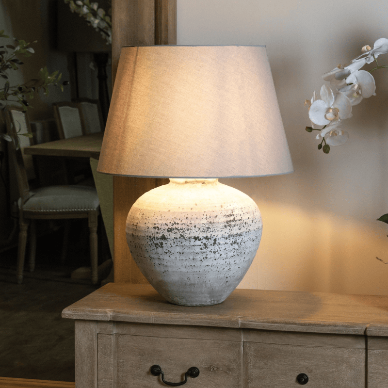 Stone Lamp Regola Large Stone Ceramic Lamp
