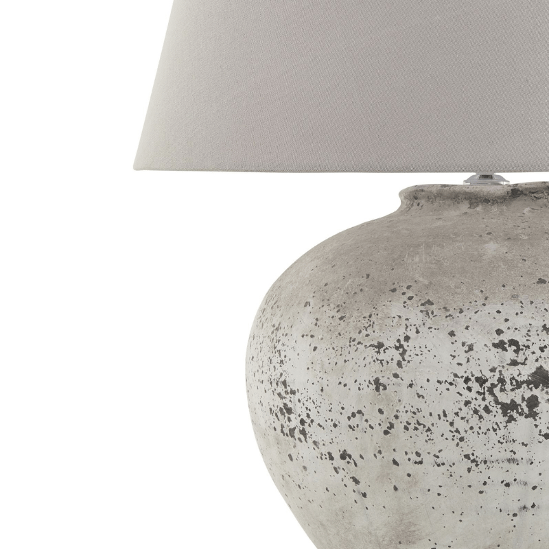 Stone Lamp Regola Large Stone Ceramic Lamp