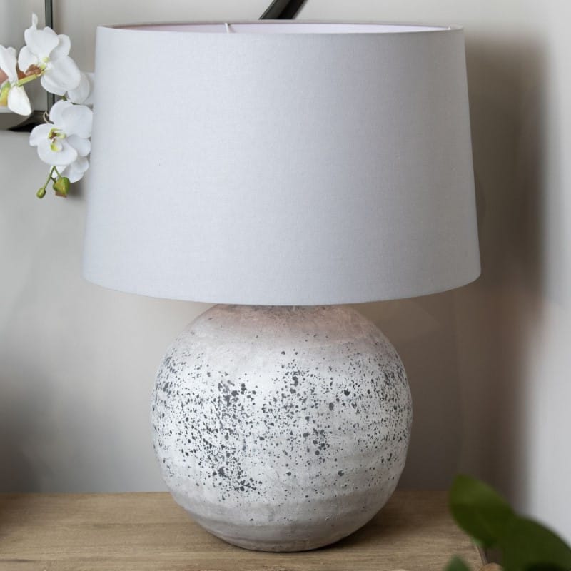 Stone Lamp Tiber Large Stone Ceramic Lamp