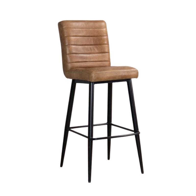 Stool Tan / Bar Stool Solsbury Leather Stool Range