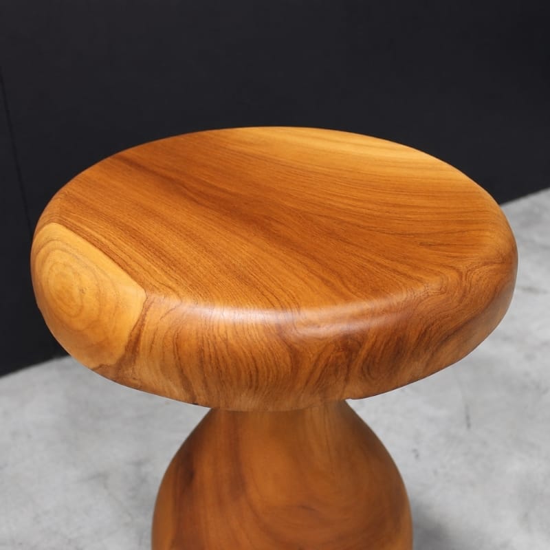 Stool Teak Mushroom Stool