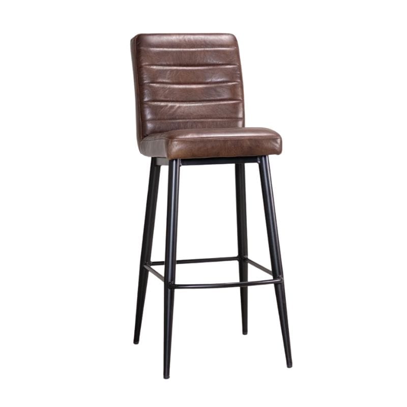 Stool Walnut / Bar Stool Solsbury Leather Stool Range