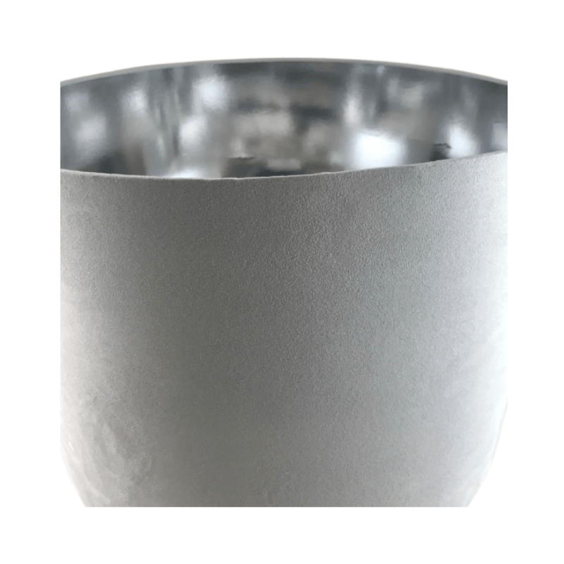 Table Lamp Antiqued Glass Urn Lamp with Silver Velvet Cylinder Shade