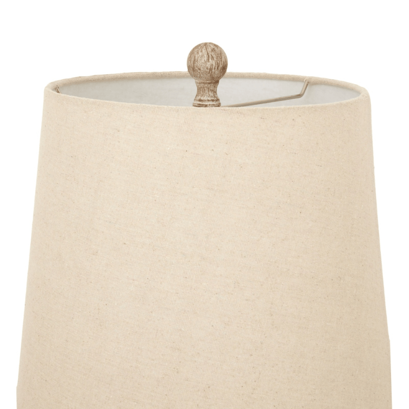 Table Lamp Chiaro Candlestick Table Lamp With Linen Shade