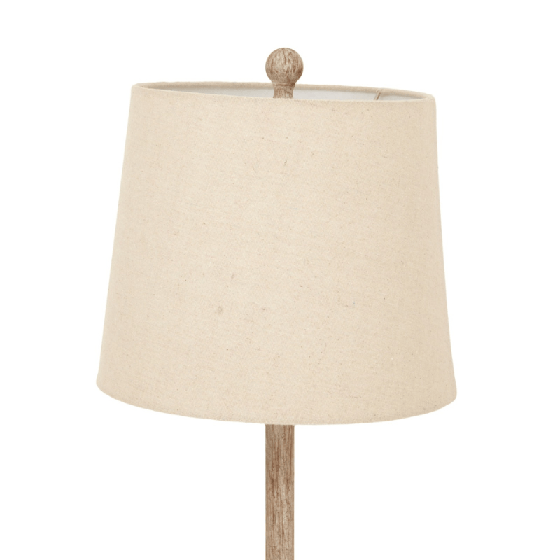 Table Lamp Chiaro Candlestick Table Lamp With Linen Shade