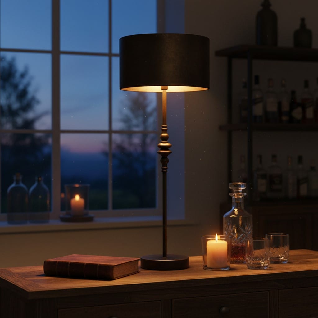 Table Lamp Industrial Metal Large Franklin Table Lamp