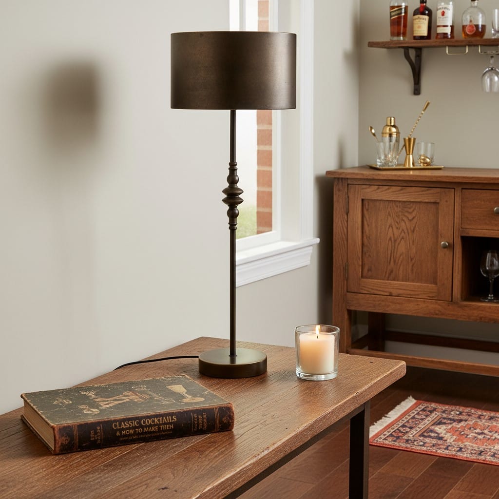 Table Lamp Industrial Metal Large Franklin Table Lamp