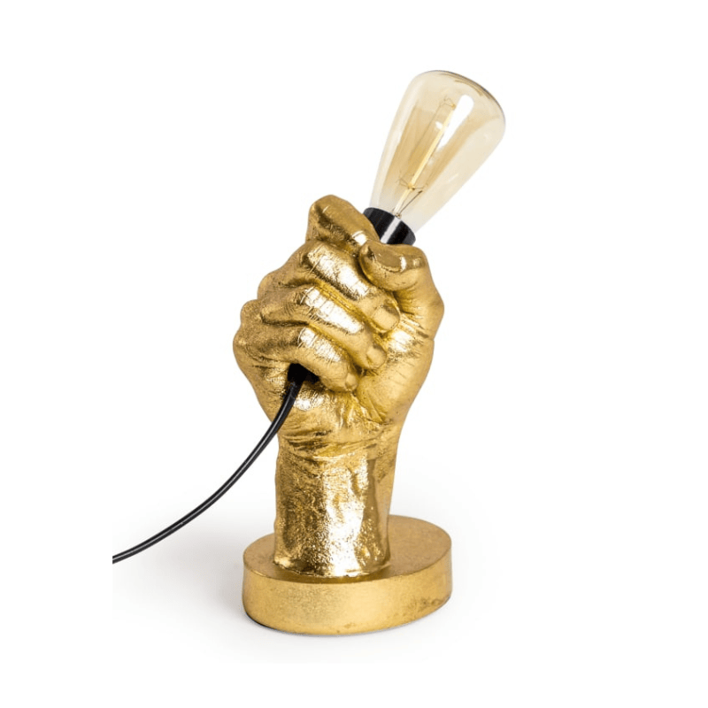 Table Lamps Gold "Hand Held" Table Lamp