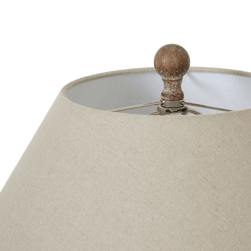 Table Lamps Saturn Table Lamp With Linen Shade