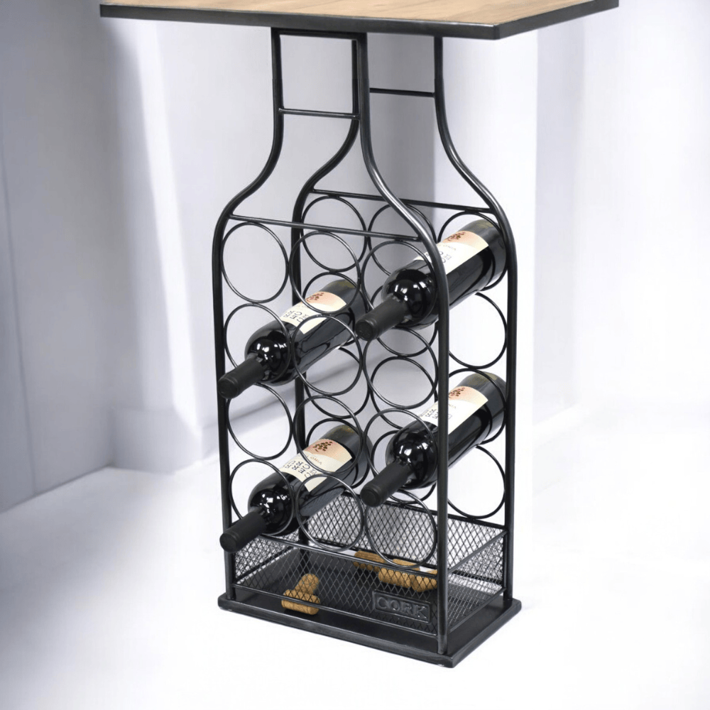 Tables 75Cm Wine Rack Table