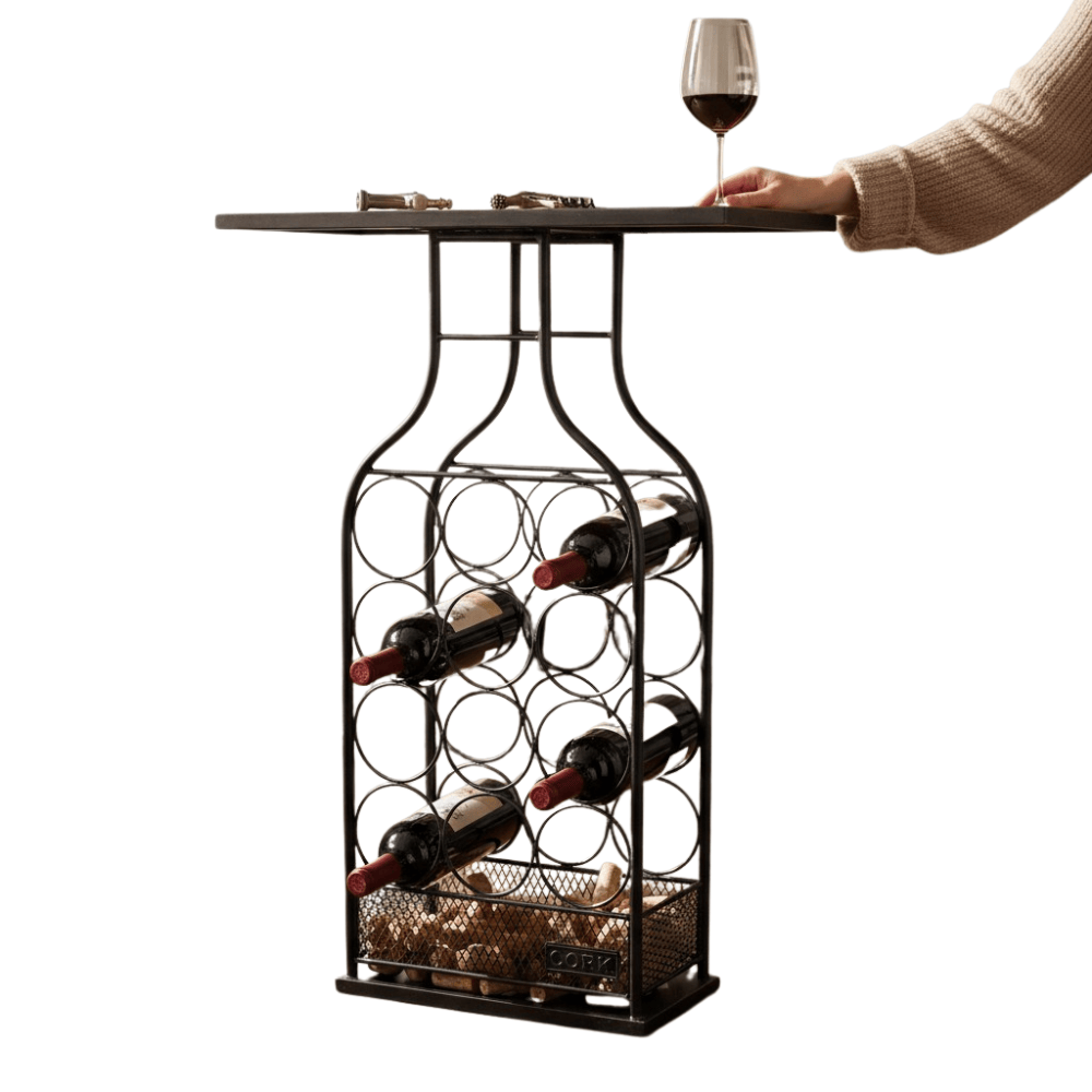 Tables 75Cm Wine Rack Table