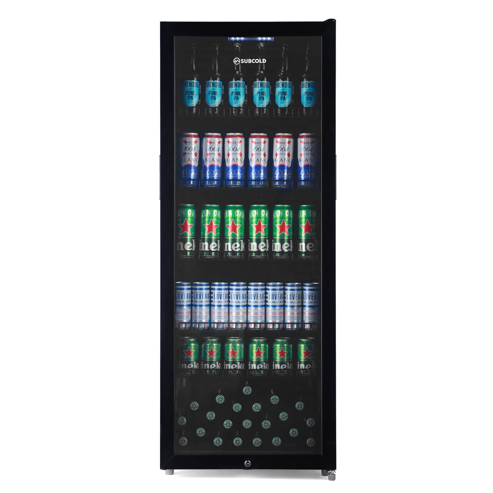 Tall Drinks Fridge Subcold Maxi250 Tall Drinks Fridge Black