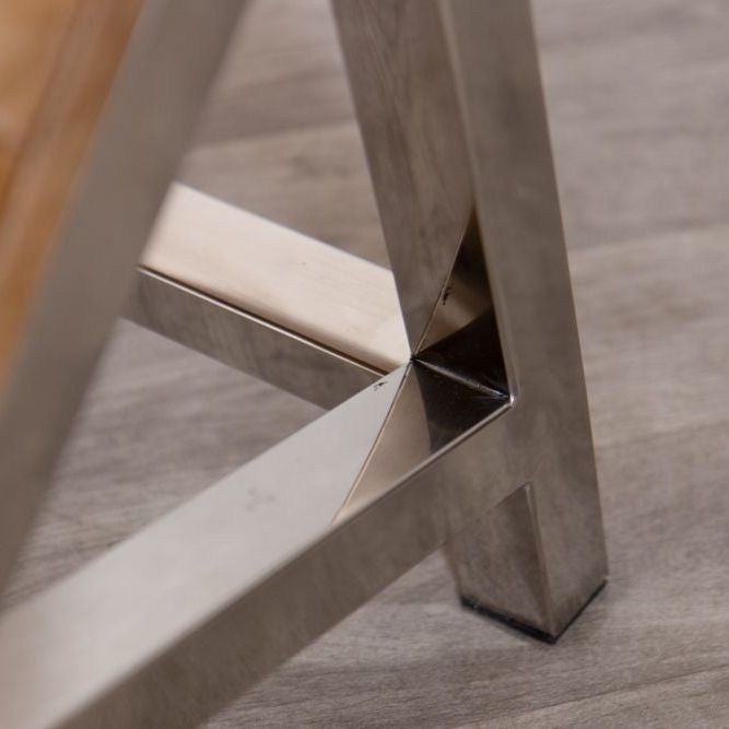 Tan Leather Chaise Longue