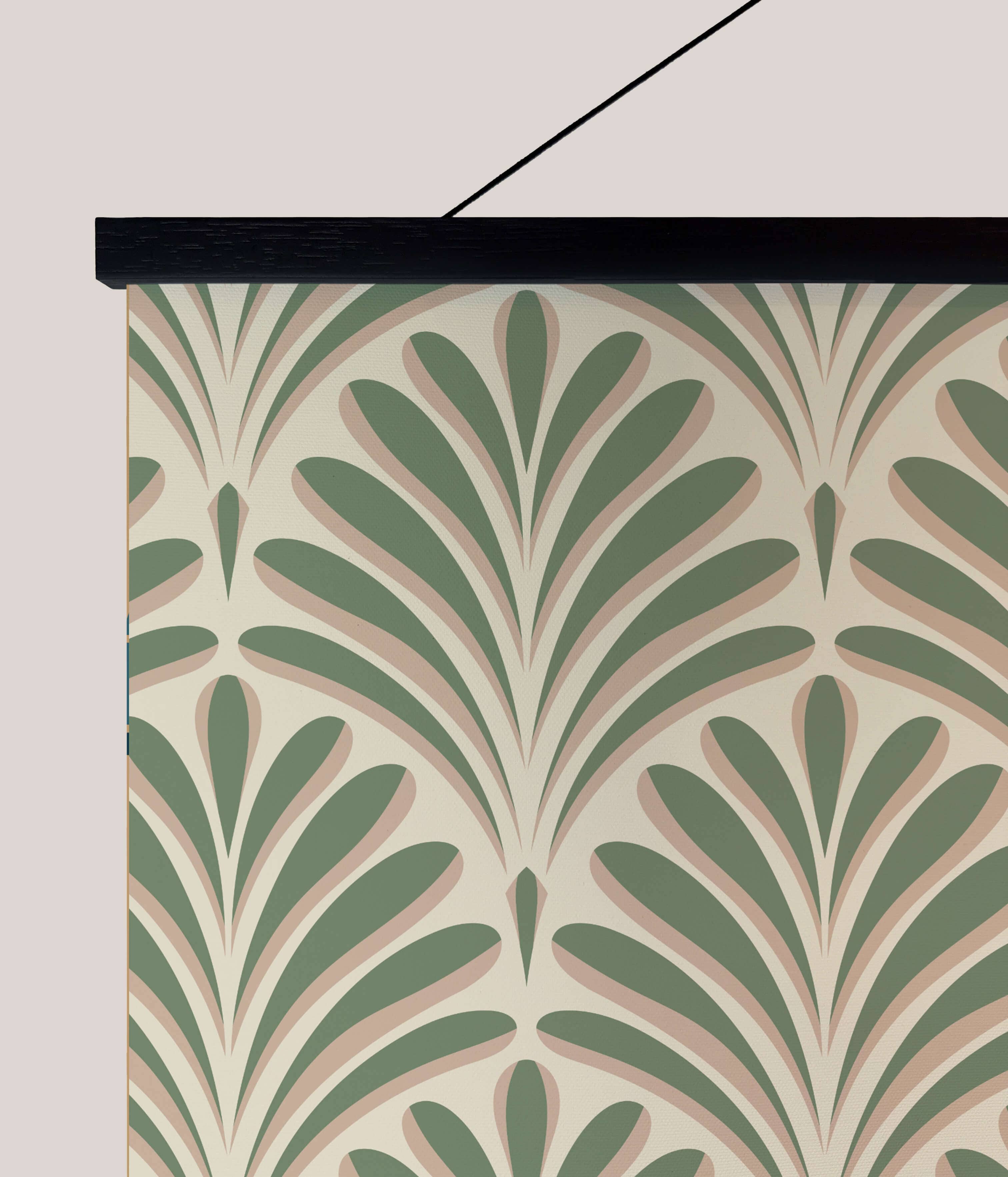 Tapestry Art Deco Fan Tapestry