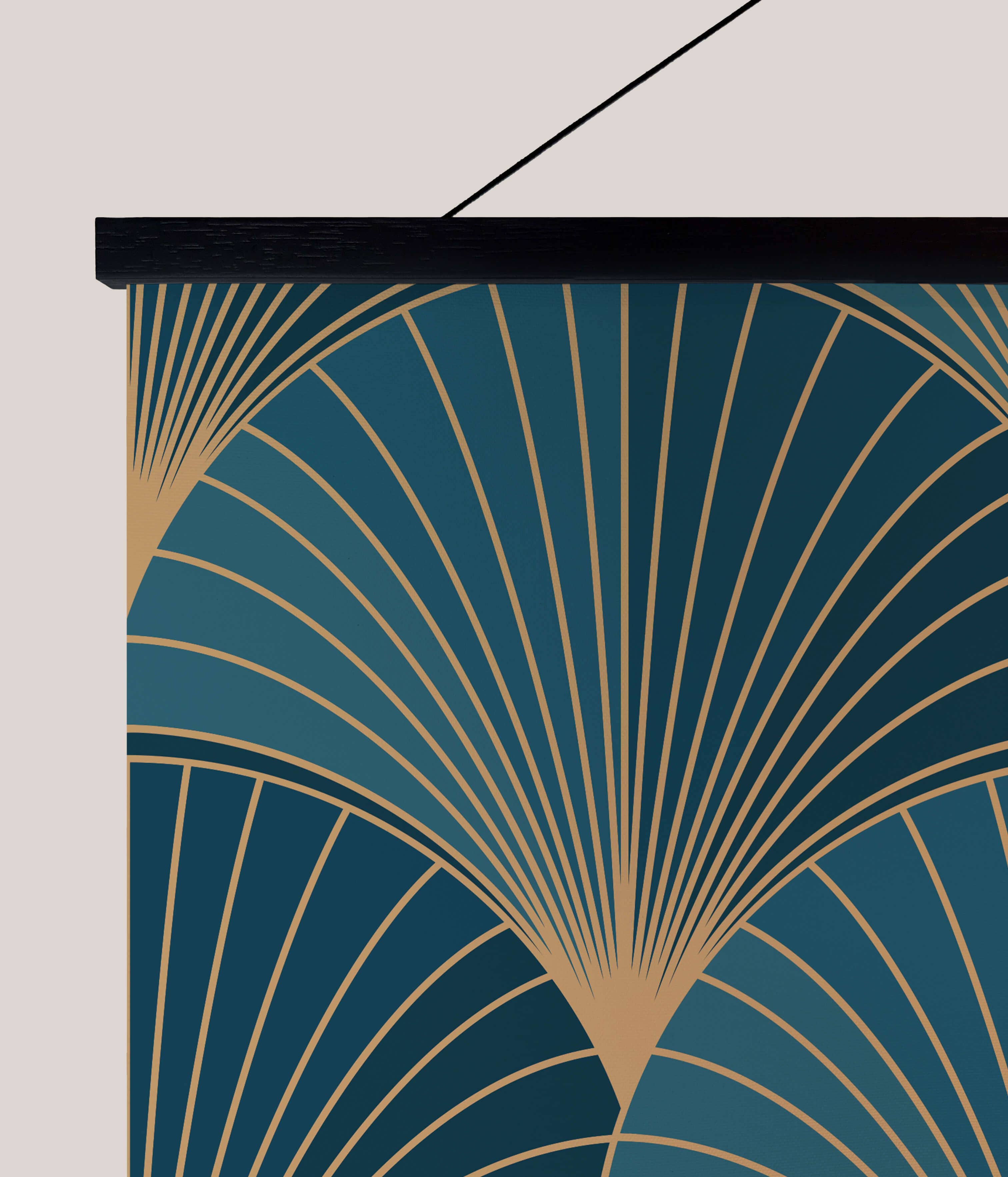 Tapestry Art Deco Shell Tapestry
