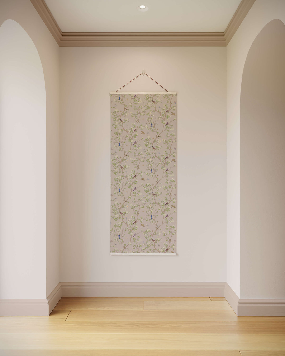 Tapestry Beige / Natural Asian Bird Tapestry