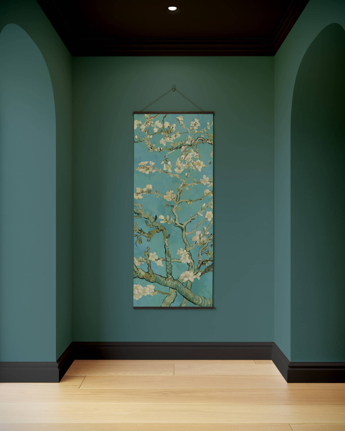 Tapestry Black / Single Van Gogh Almond Blossom Tapestry