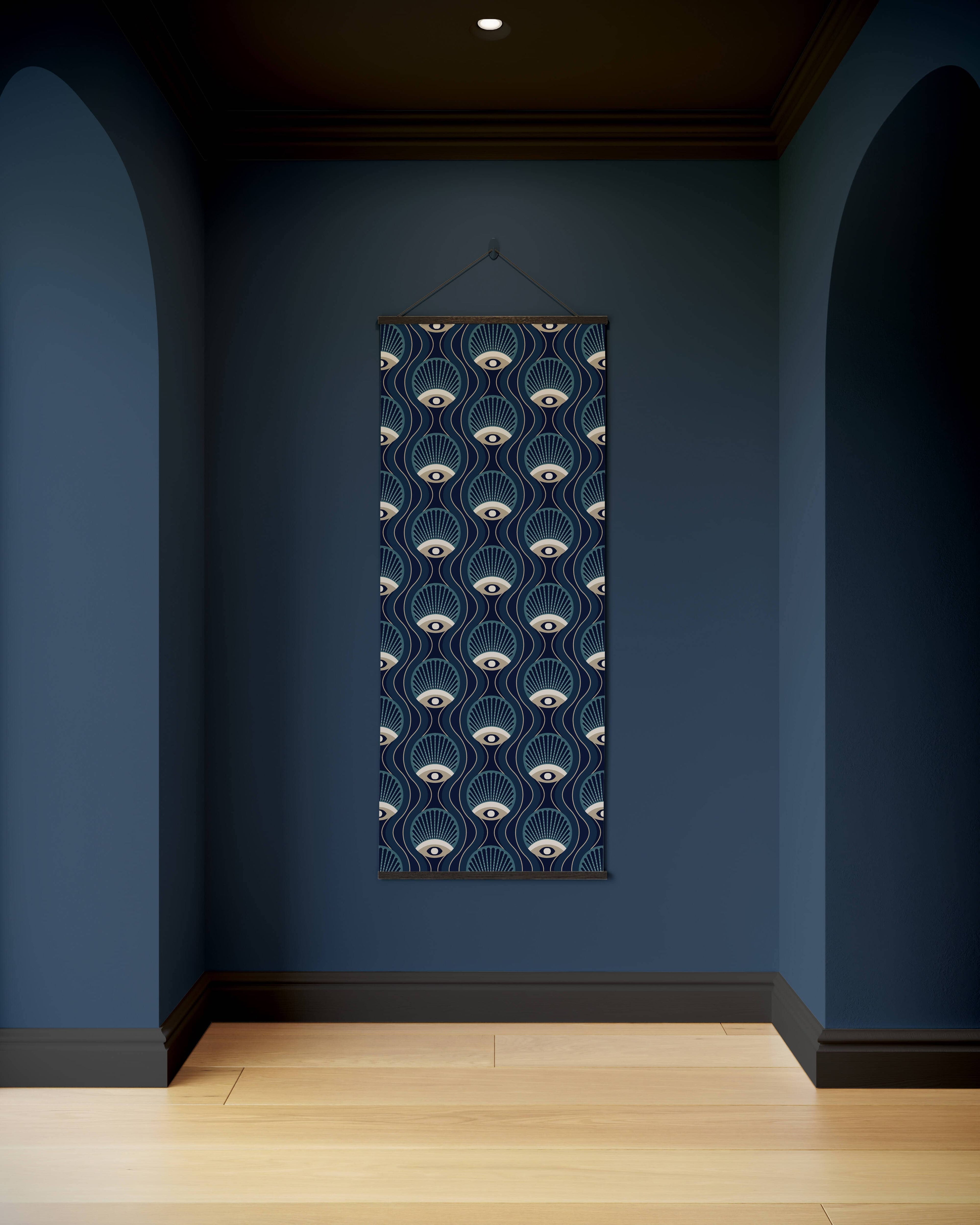 Tapestry Black Vintage Evil Eye Tapestry