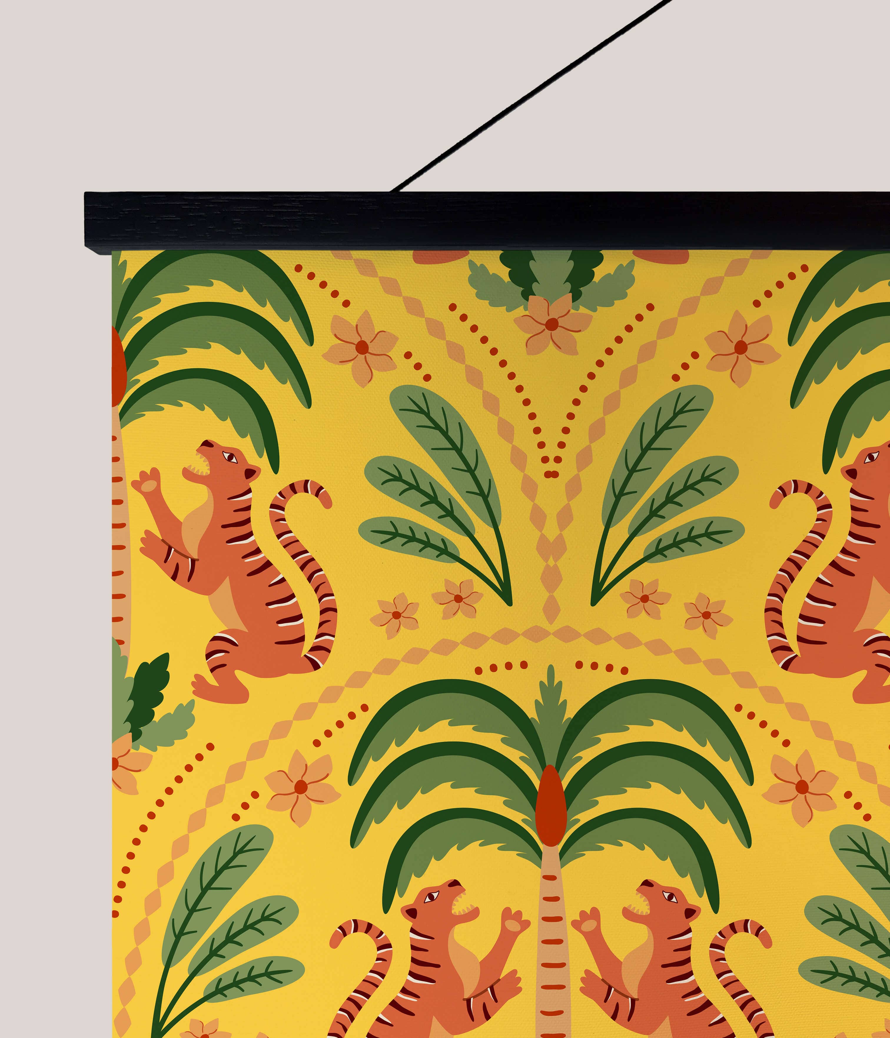 Tapestry Graphic Tiger Tapestry