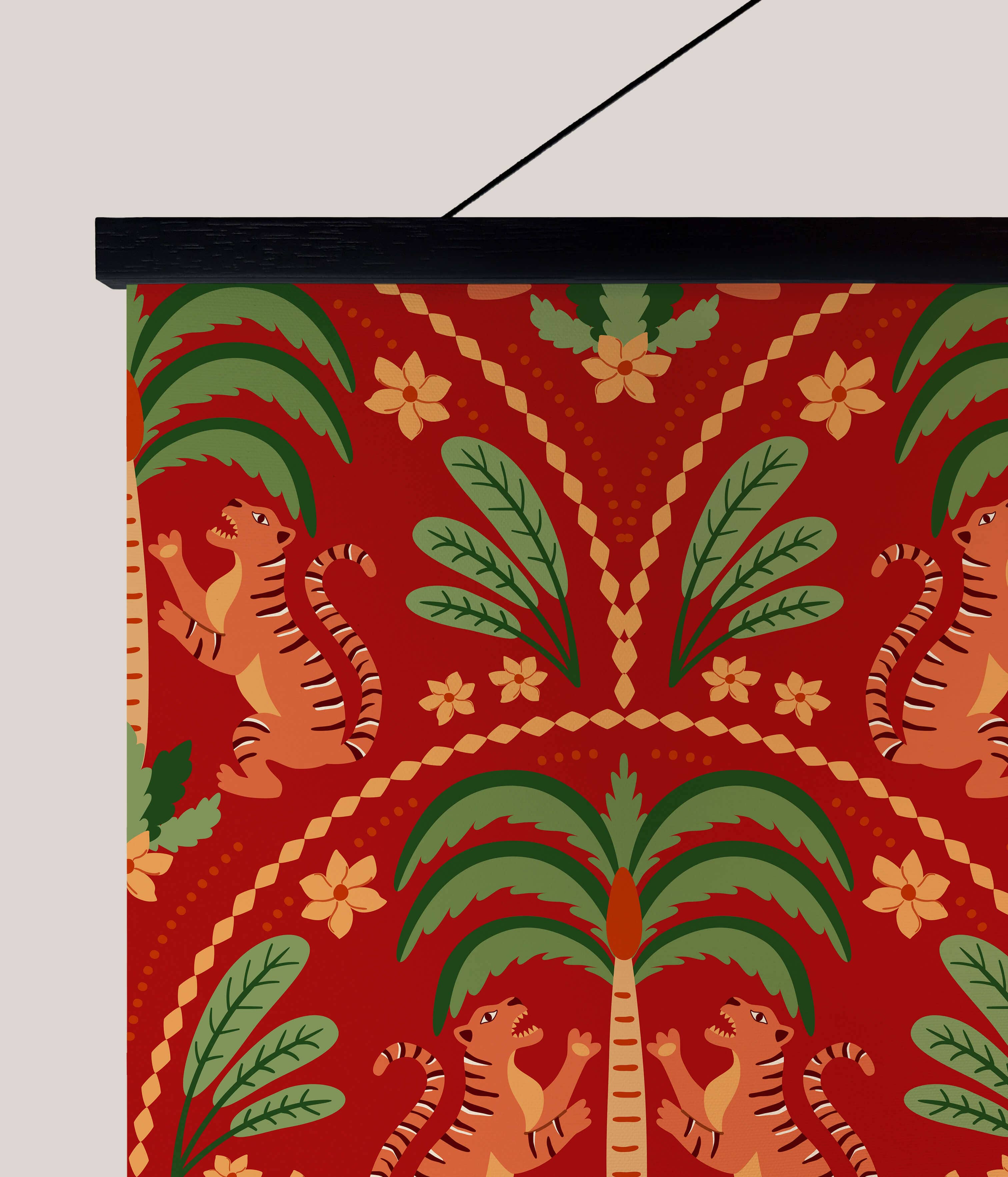 Tapestry Graphic Tiger Tapestry