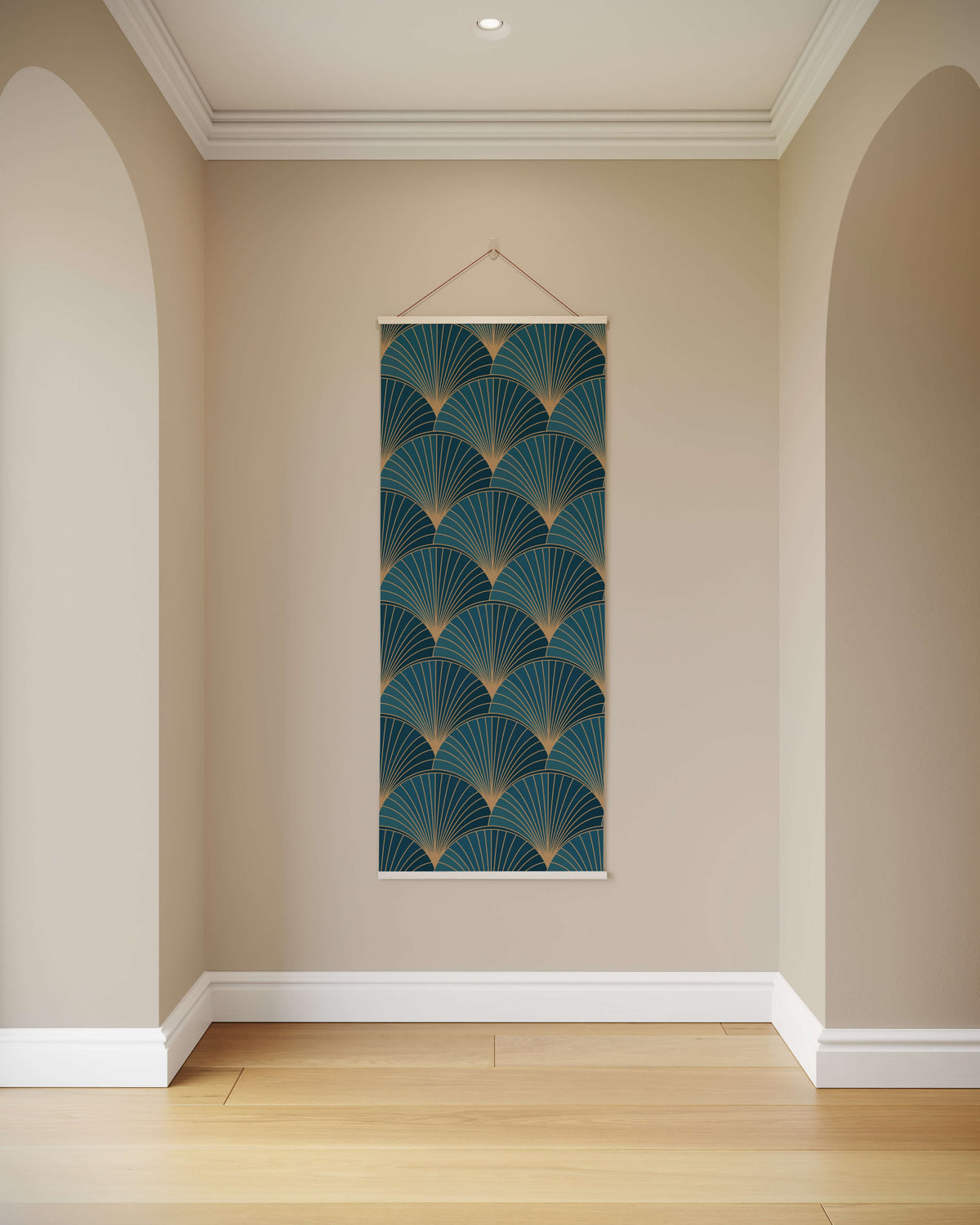 Tapestry Natural Art Deco Shell Tapestry