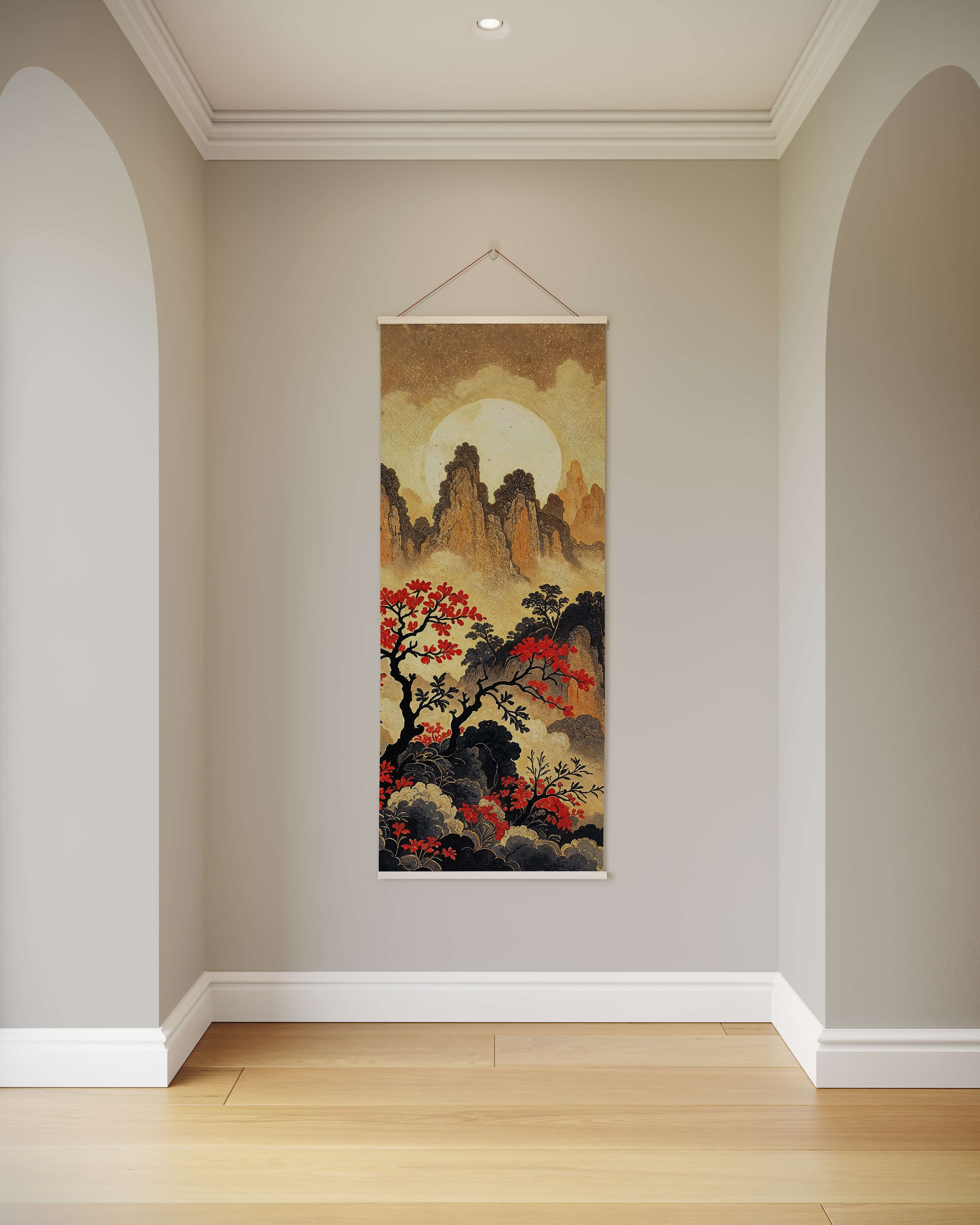 Tapestry Natural Asian Mountain Tapestry