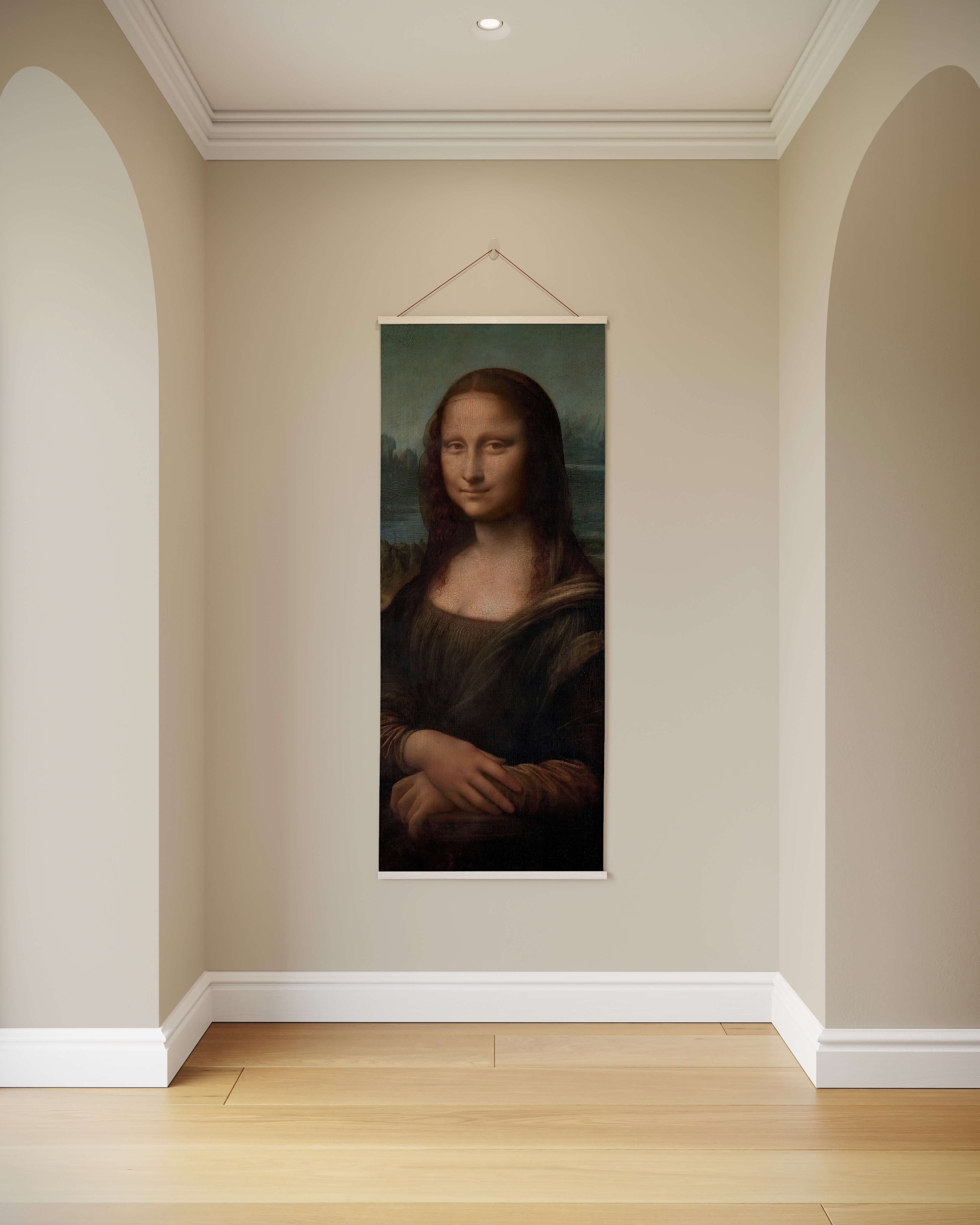 Tapestry Natural Mona Lisa Tapestry