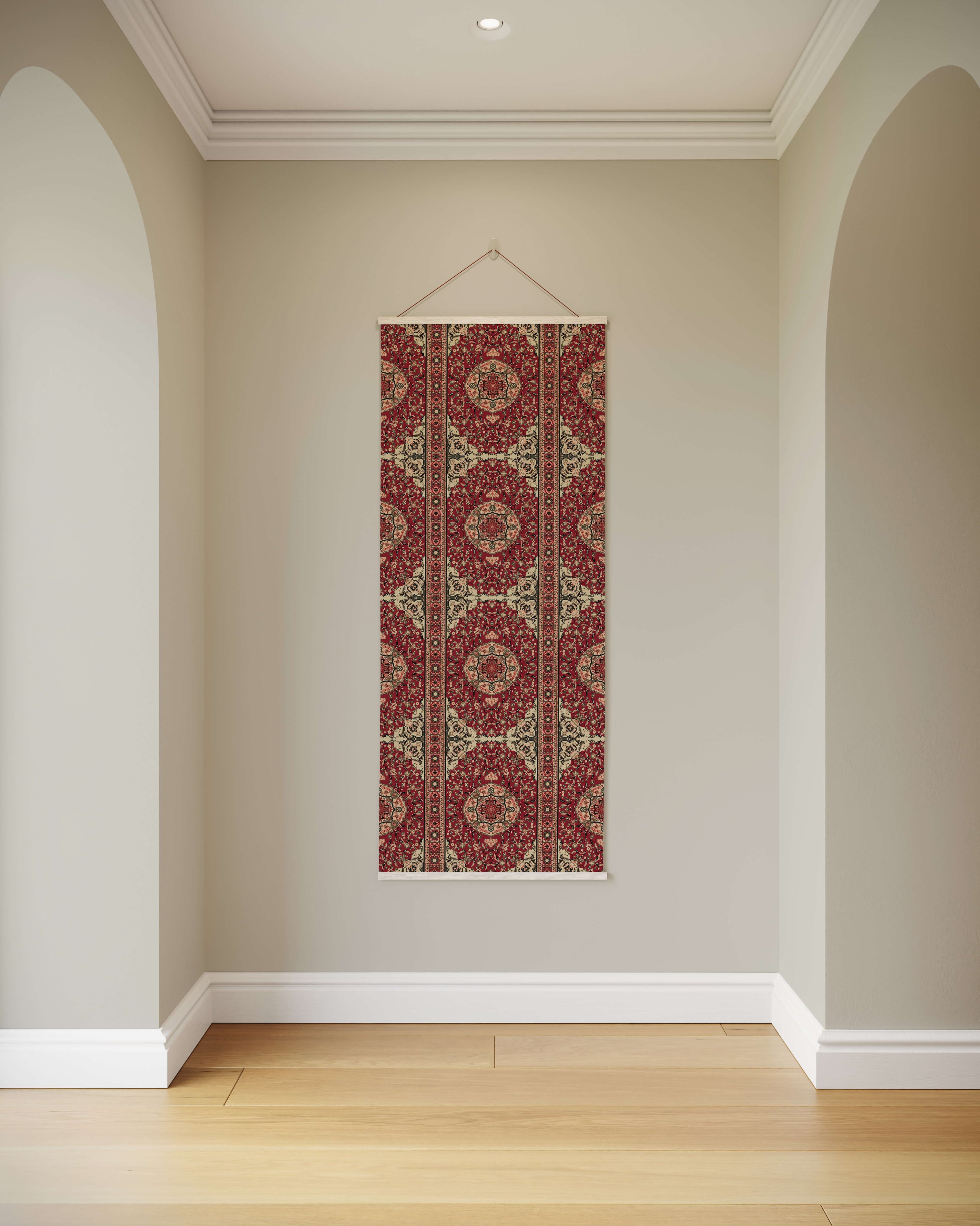 Tapestry Natural Ornamental Persian Tapestry