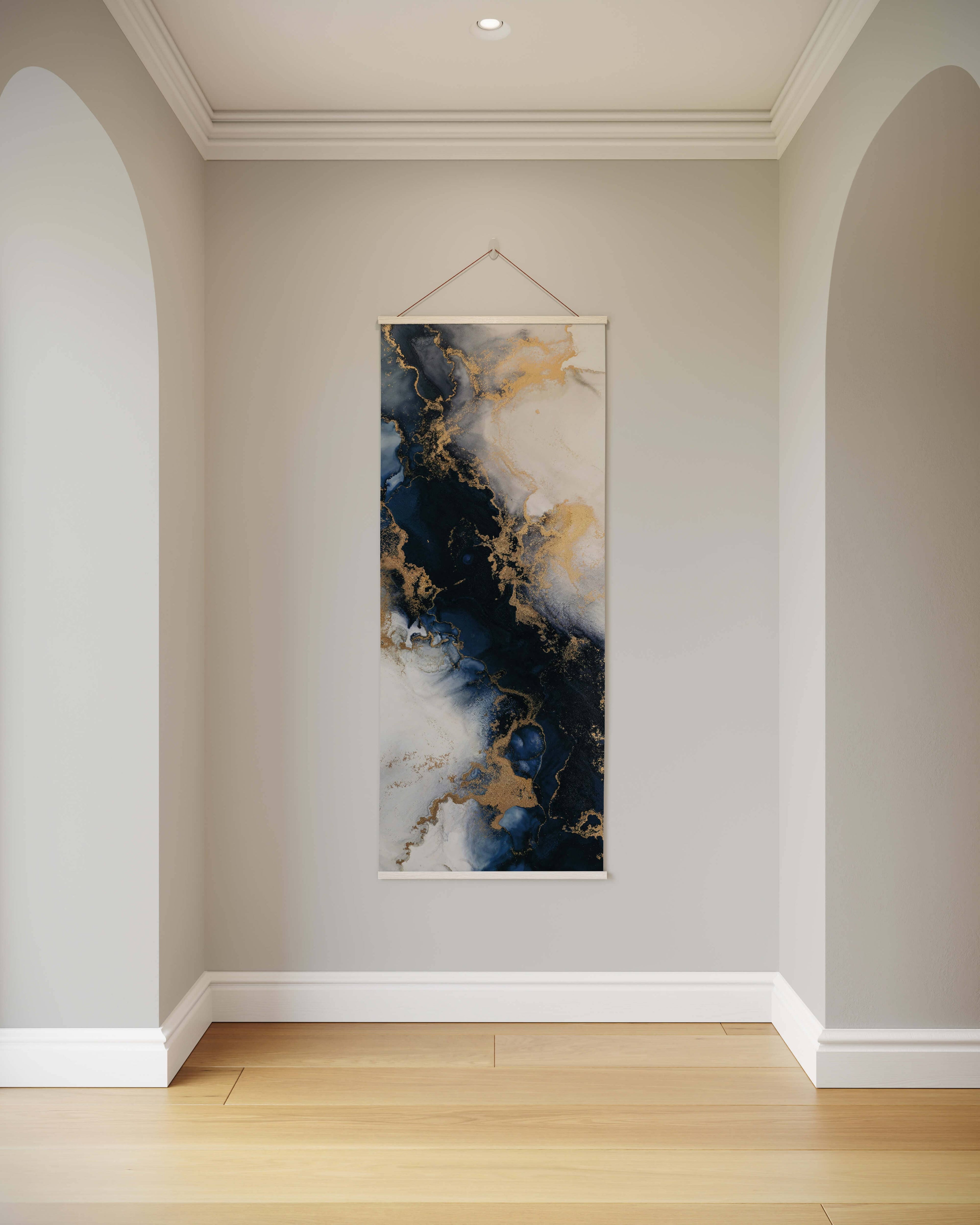 Tapestry Natural / Single Colourful Marble Tapestry