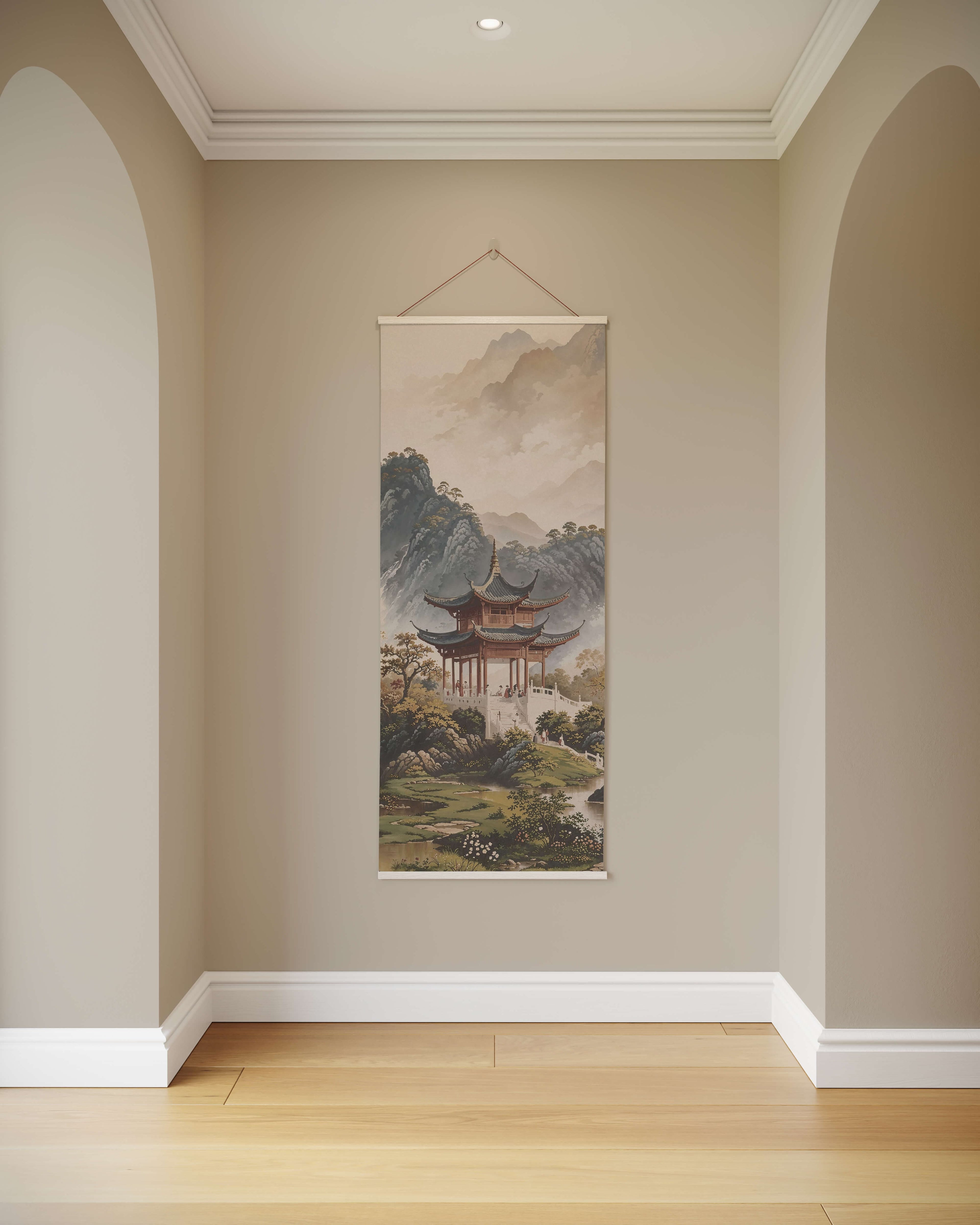Tapestry Natural / Single Japanese Garden Tapestry