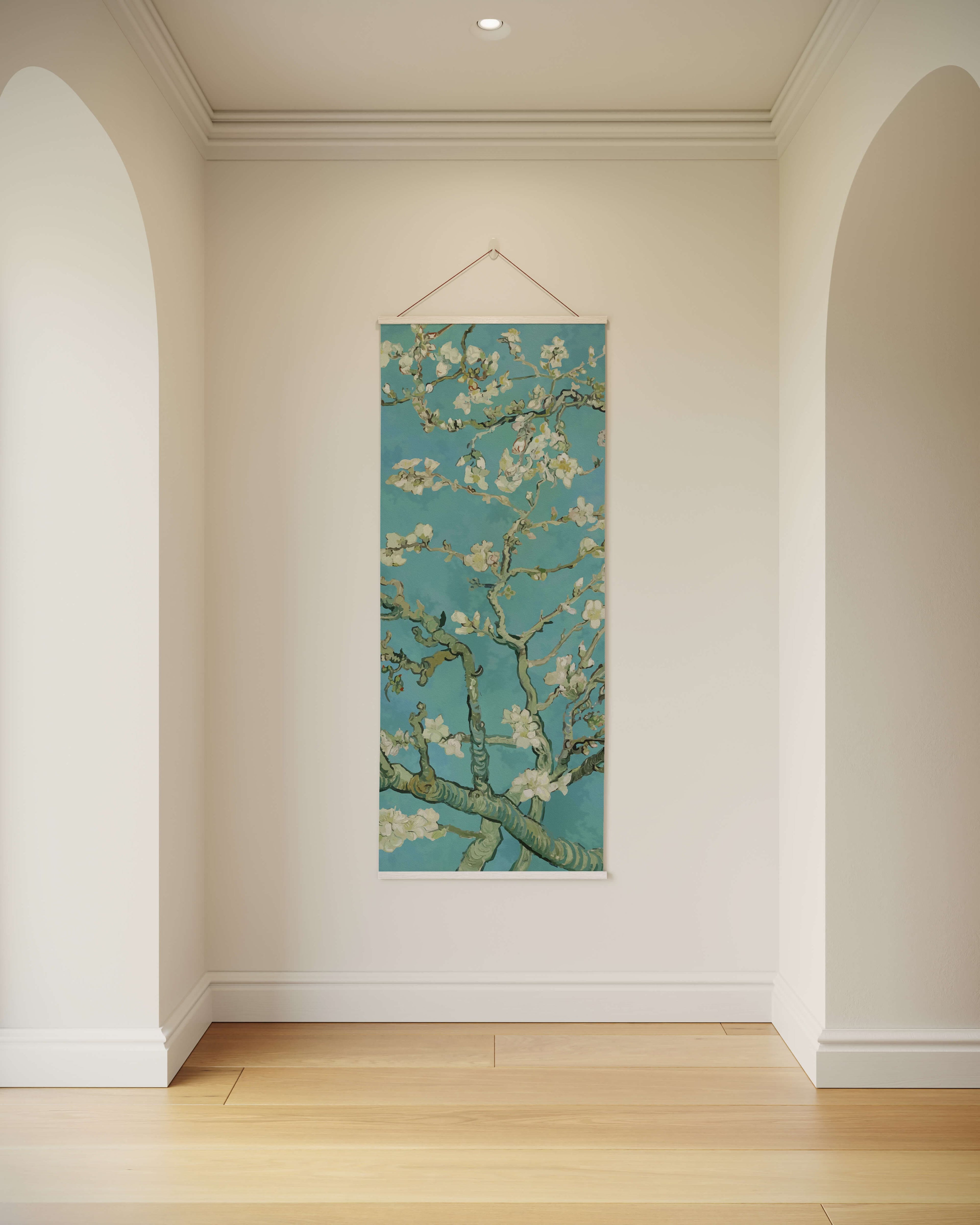 Tapestry Natural / Single Van Gogh Almond Blossom Tapestry
