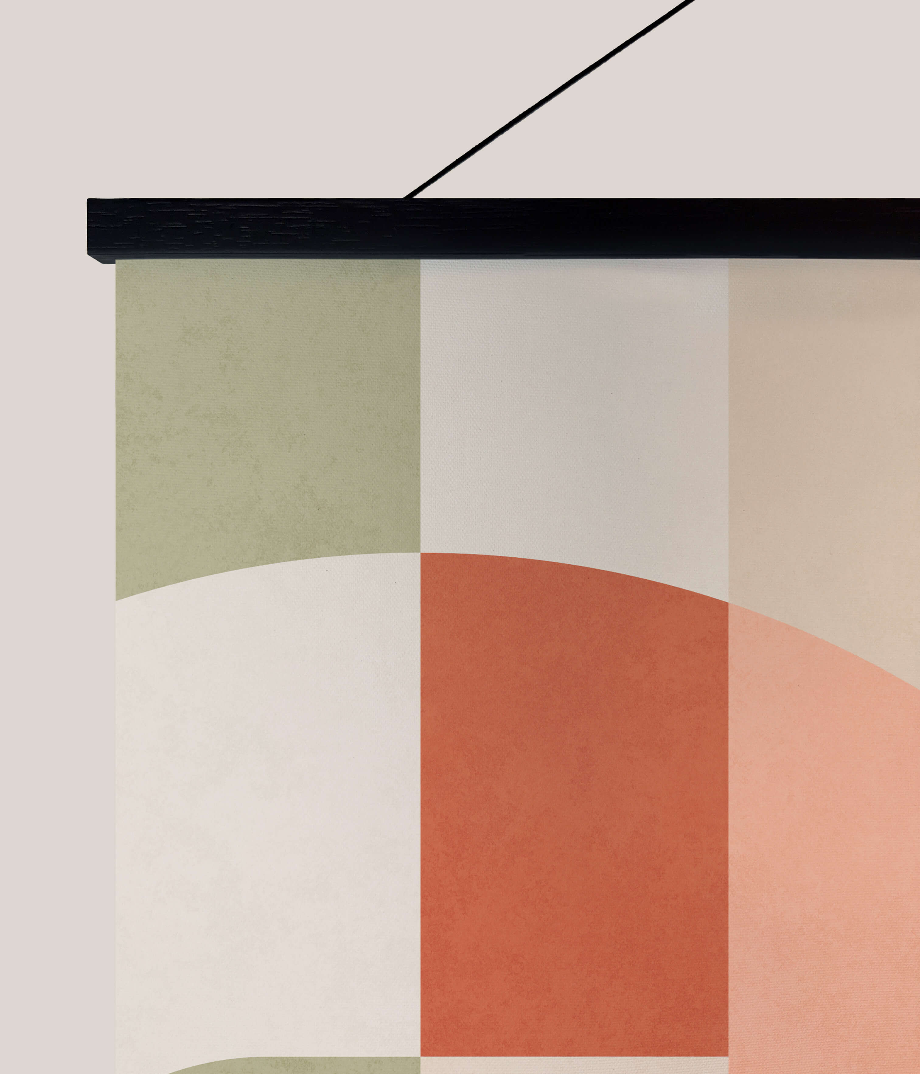 Tapestry Retro Block Shape Tapestry
