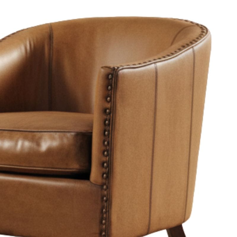 Tub Armchair Arnage Leather Tub Armchair