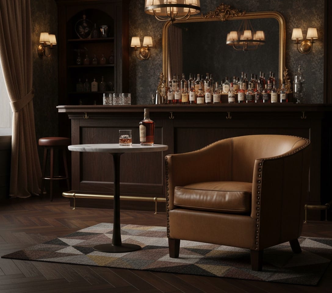 Tub Armchair Arnage Leather Tub Armchair