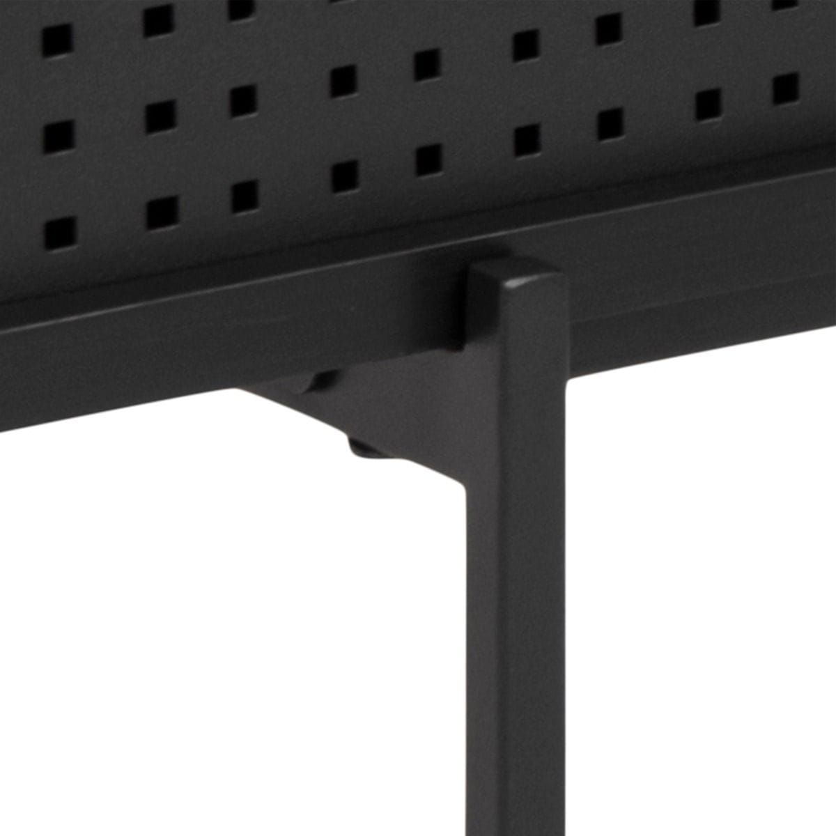 TV Unit Angus TV Unit with 1 Sliding Door in Black