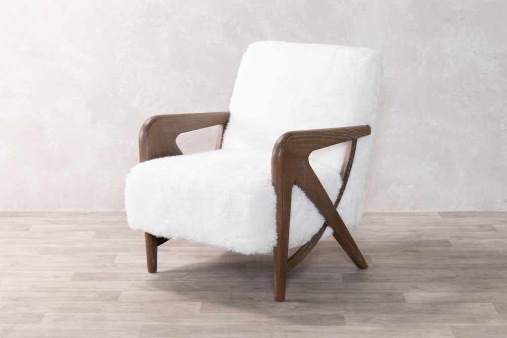 Verbier Long Faux Fur Armchair Range