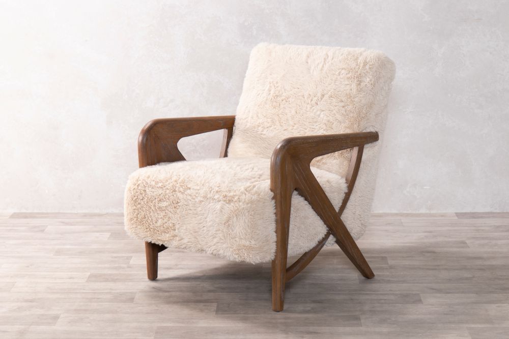 Verbier Long Faux Fur Armchair Range