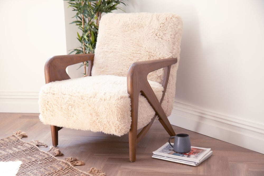 Verbier Long Faux Fur Armchair Range