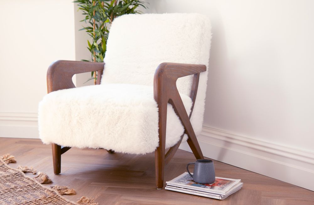 Verbier Long Faux Fur Armchair Range