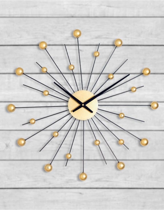 Wall Clock Large Retro Wall Clock